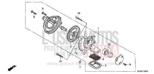 POMPE A HUILE CA125X de 1999